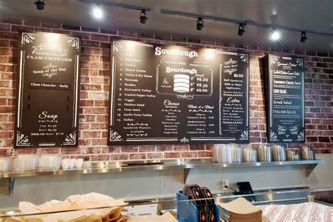 Sourdough company - Looking for a printable menu of Sourdough and Co, the place for delicious sandwiches, soups and salads made with fresh ingredients and sourdough bread? Click here to download the PDF file and enjoy your meal.